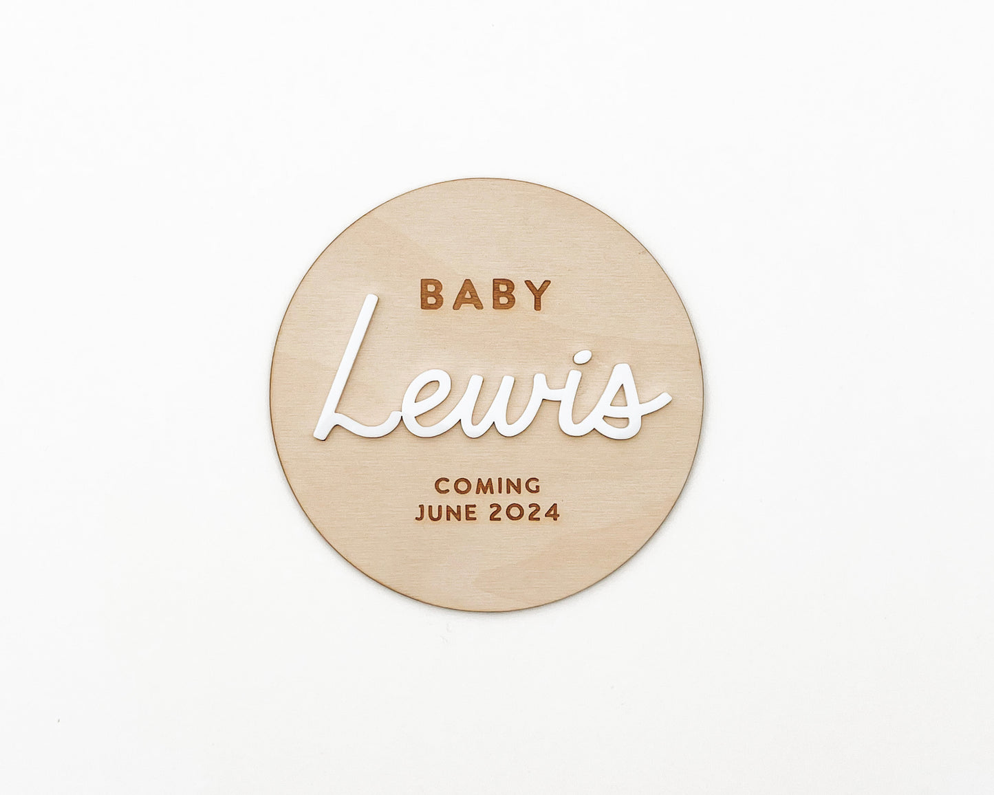 PREGNANCY ANNOUNCEMENT SIGN
