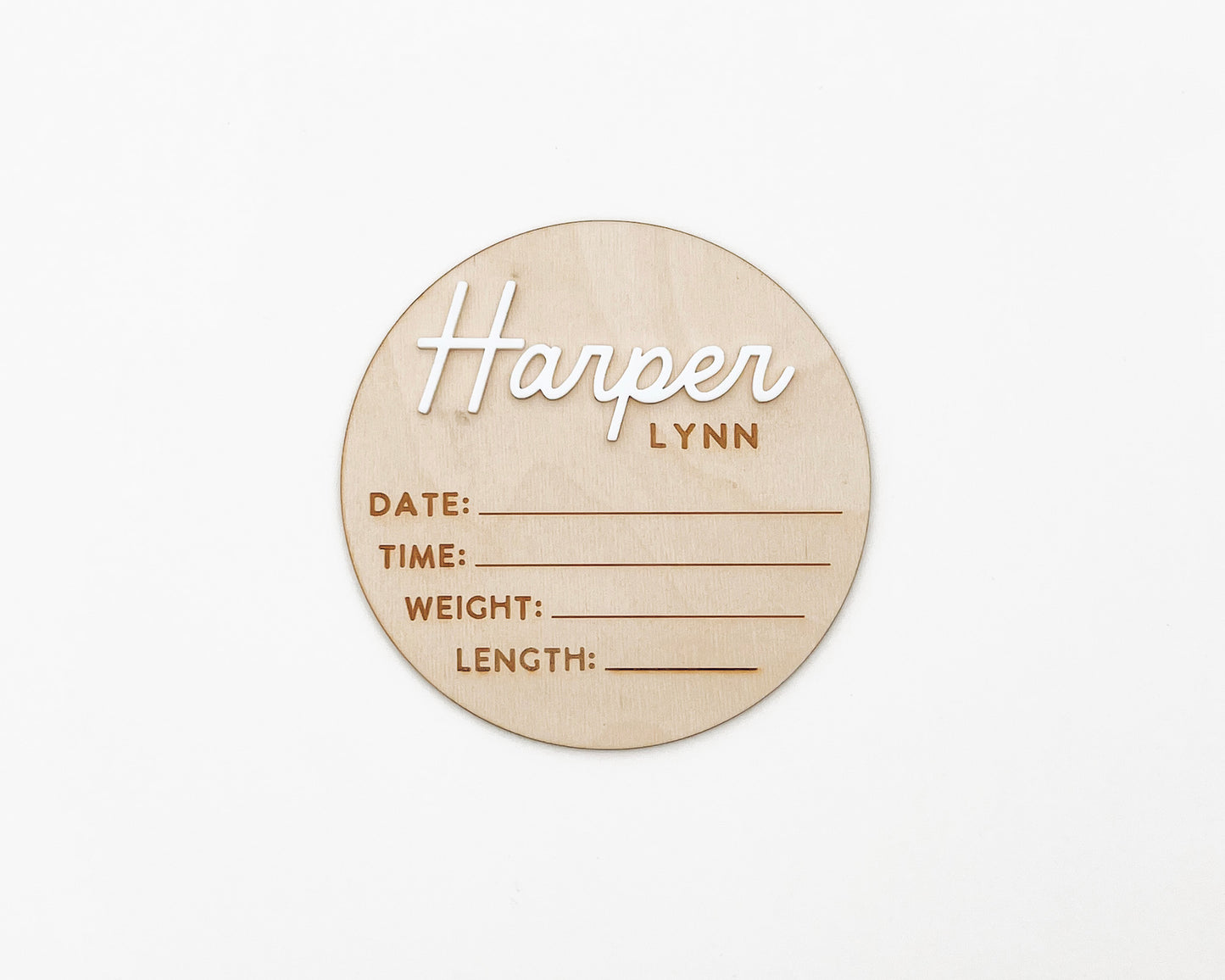 BIRTH ANNOUNCEMENT SIGN