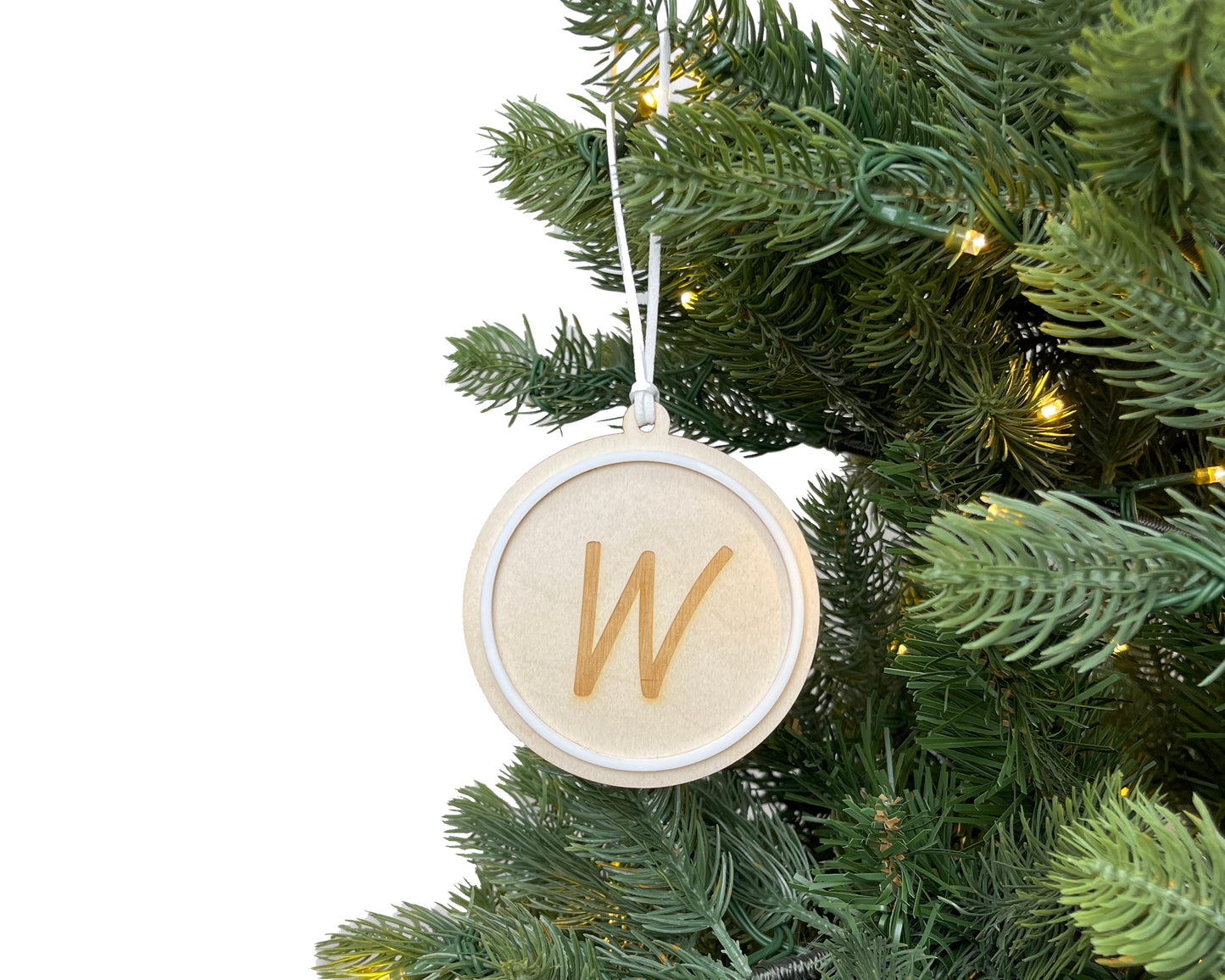 Engraved Letter Ornament