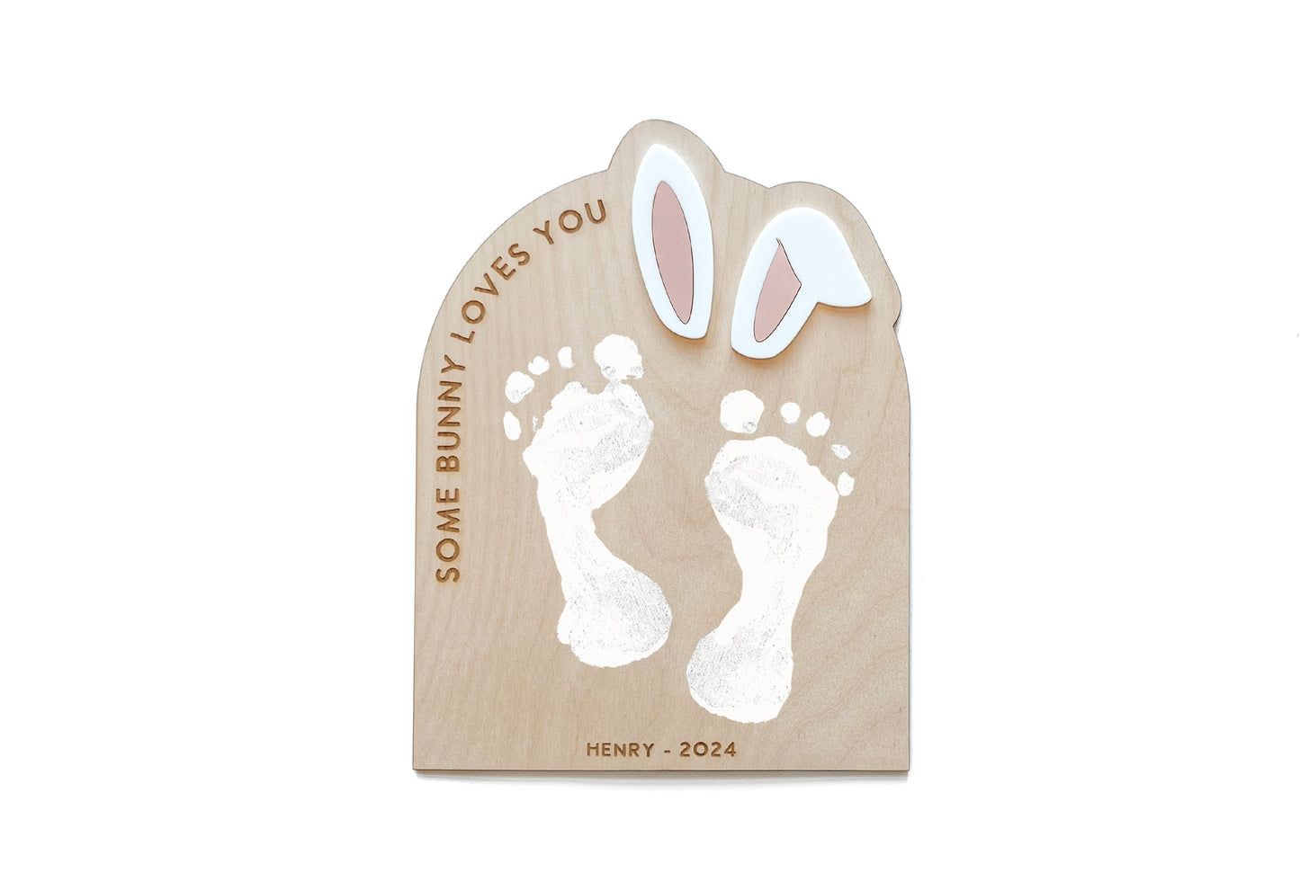 DIY BUNNY FOOTPRINT