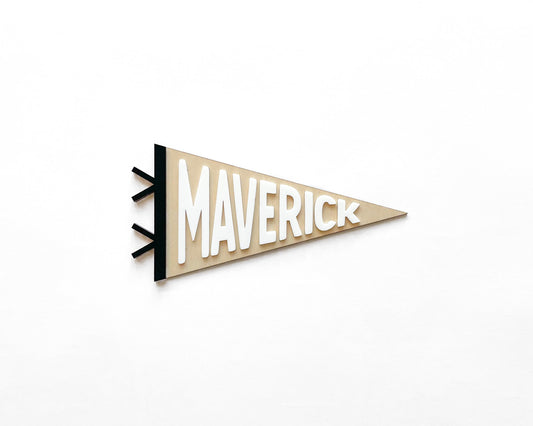 Custom Name Pennant