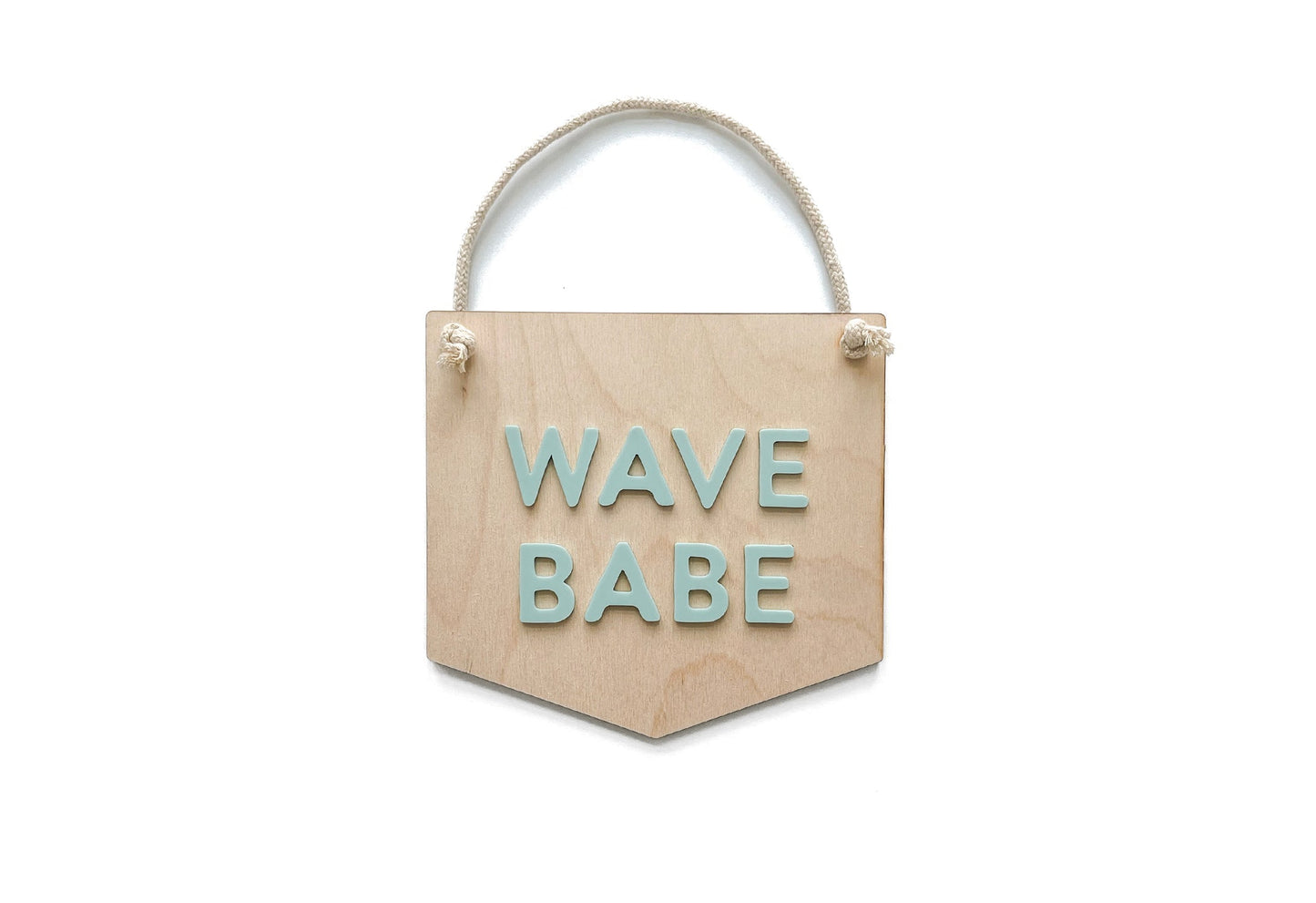 WAVE BABE HANGING SIGN