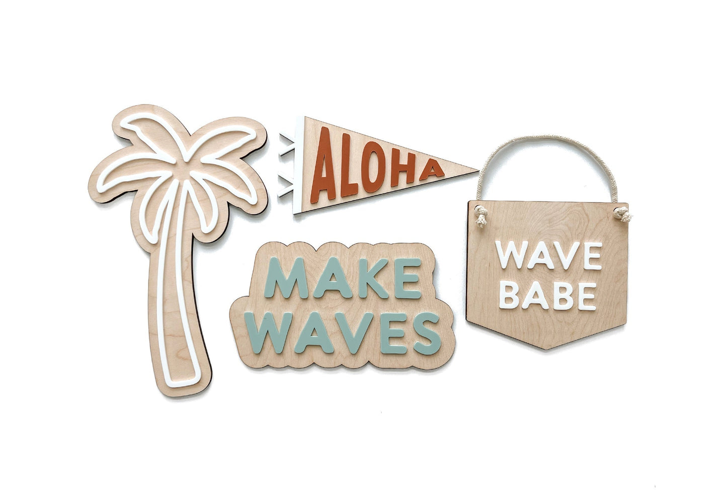 WAVE BABE HANGING SIGN