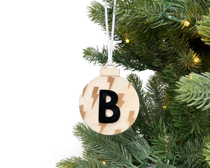 Letter Lightning Ornament