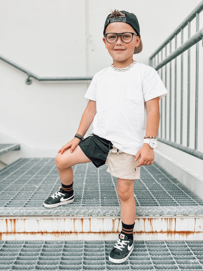 BASIC POCKET TEE - WHITE