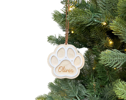 Dog Paw Ornament