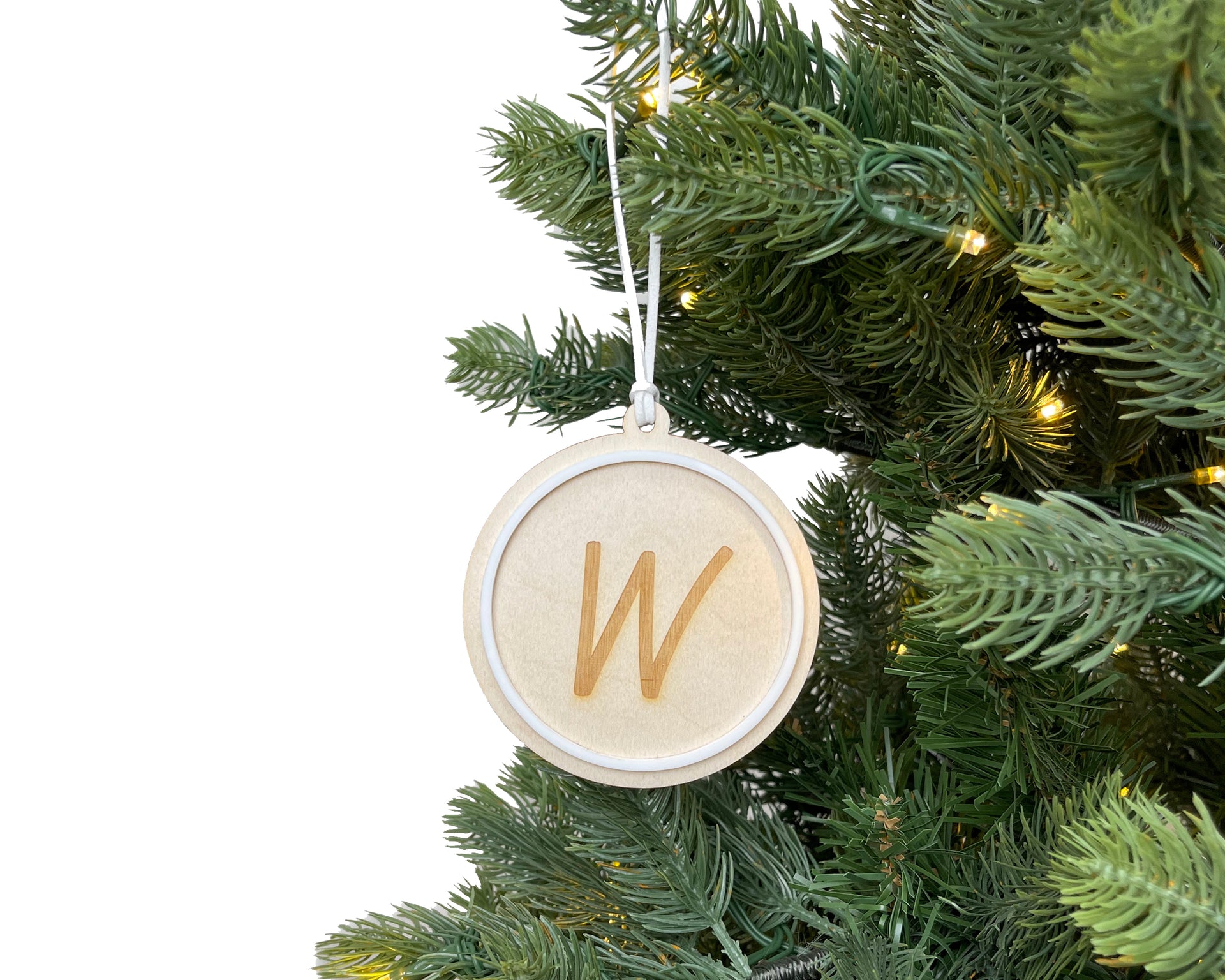 Engraved Letter Ornament