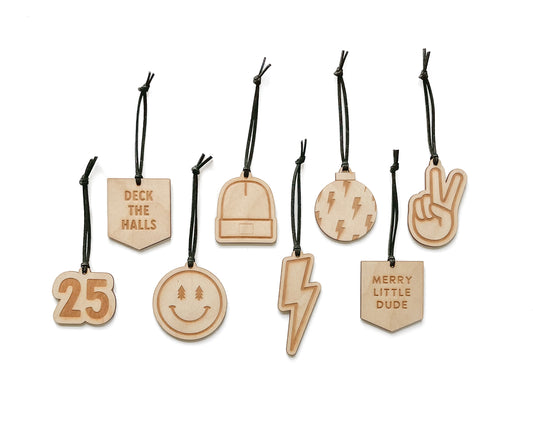 Mini Tree Ornament Set