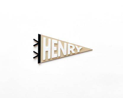 Custom Name Pennant