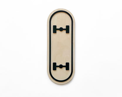 Skateboard Wall Sign