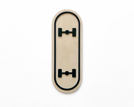 Skateboard Wall Sign