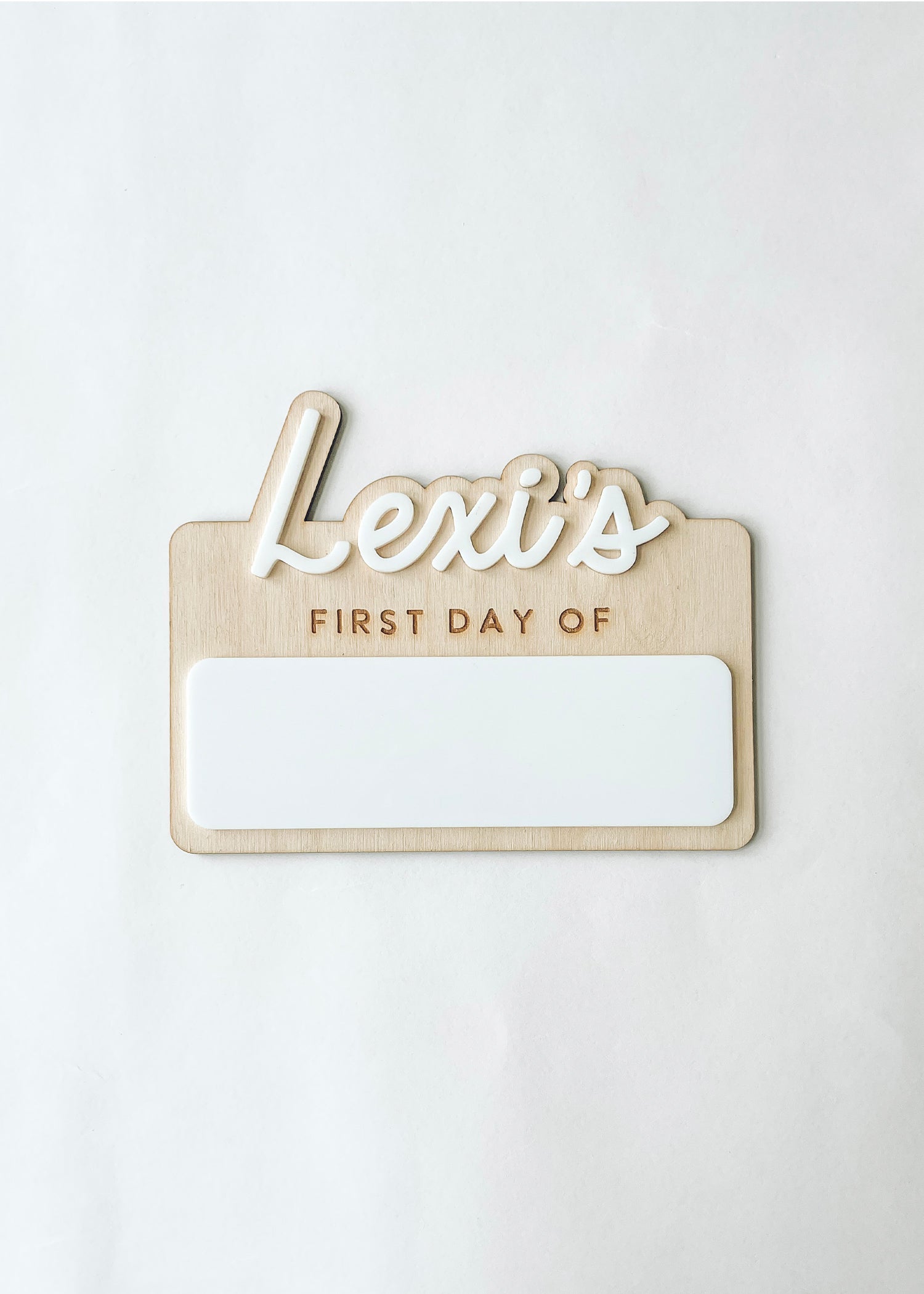 Cool First Sign Small First Day Sign – '97 Design Co.
